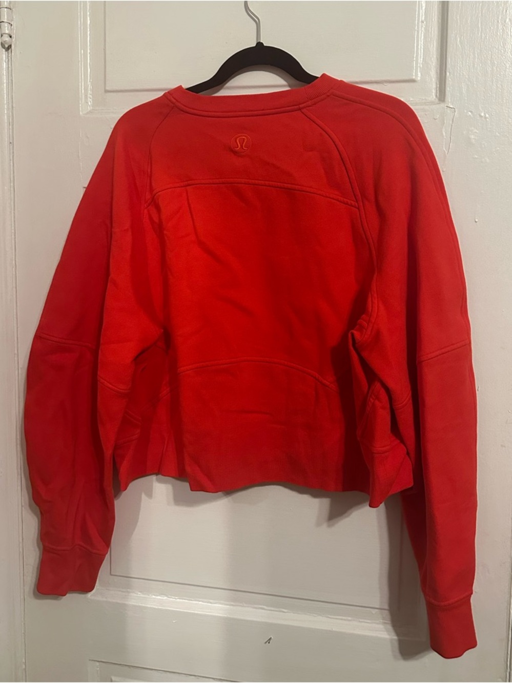 lululemon athletica Red Crewneck Sweatshirt with Embroidered Logo - Picture 5 of 5